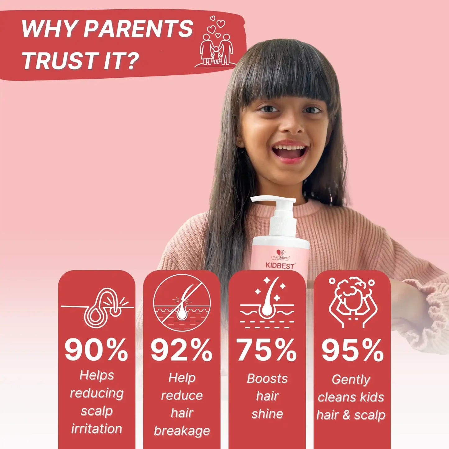 Kids Strawberry Hair Shampoo
