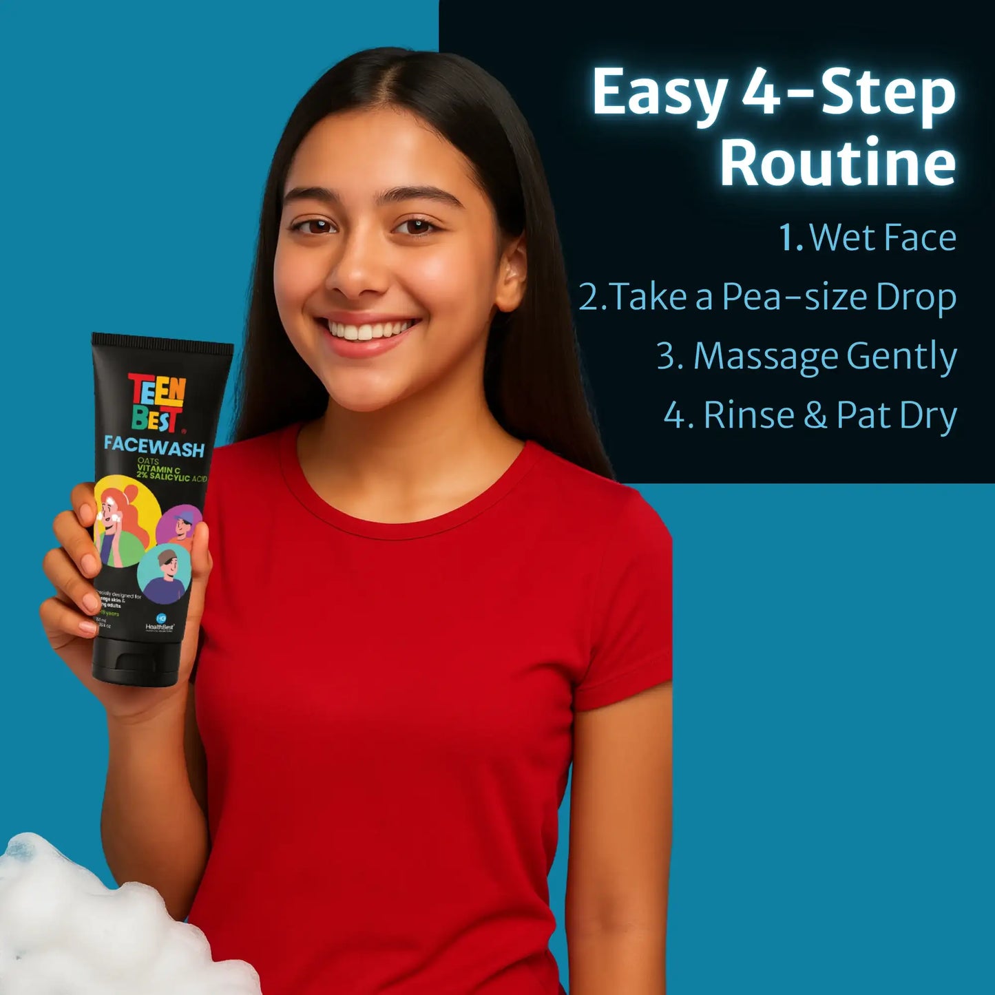 Salicylic Acid Face Wash for Teens