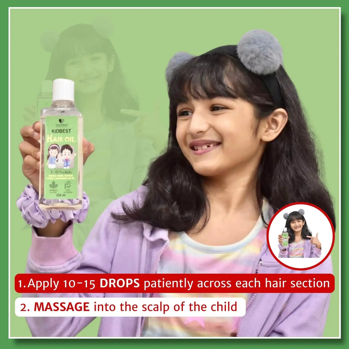 Kids Hair Oil - HealthbestKid's Cosmetic