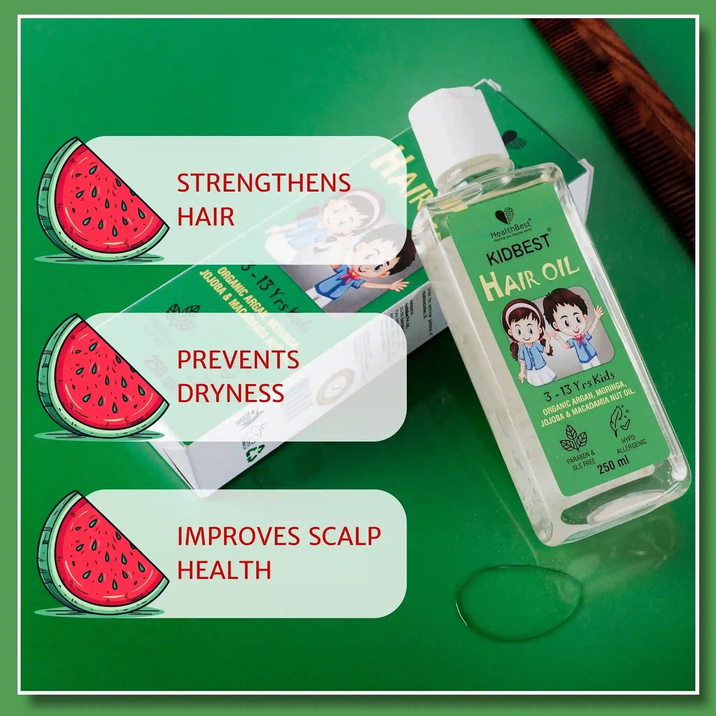 Kids Hair Oil - HealthbestKid's Cosmetic