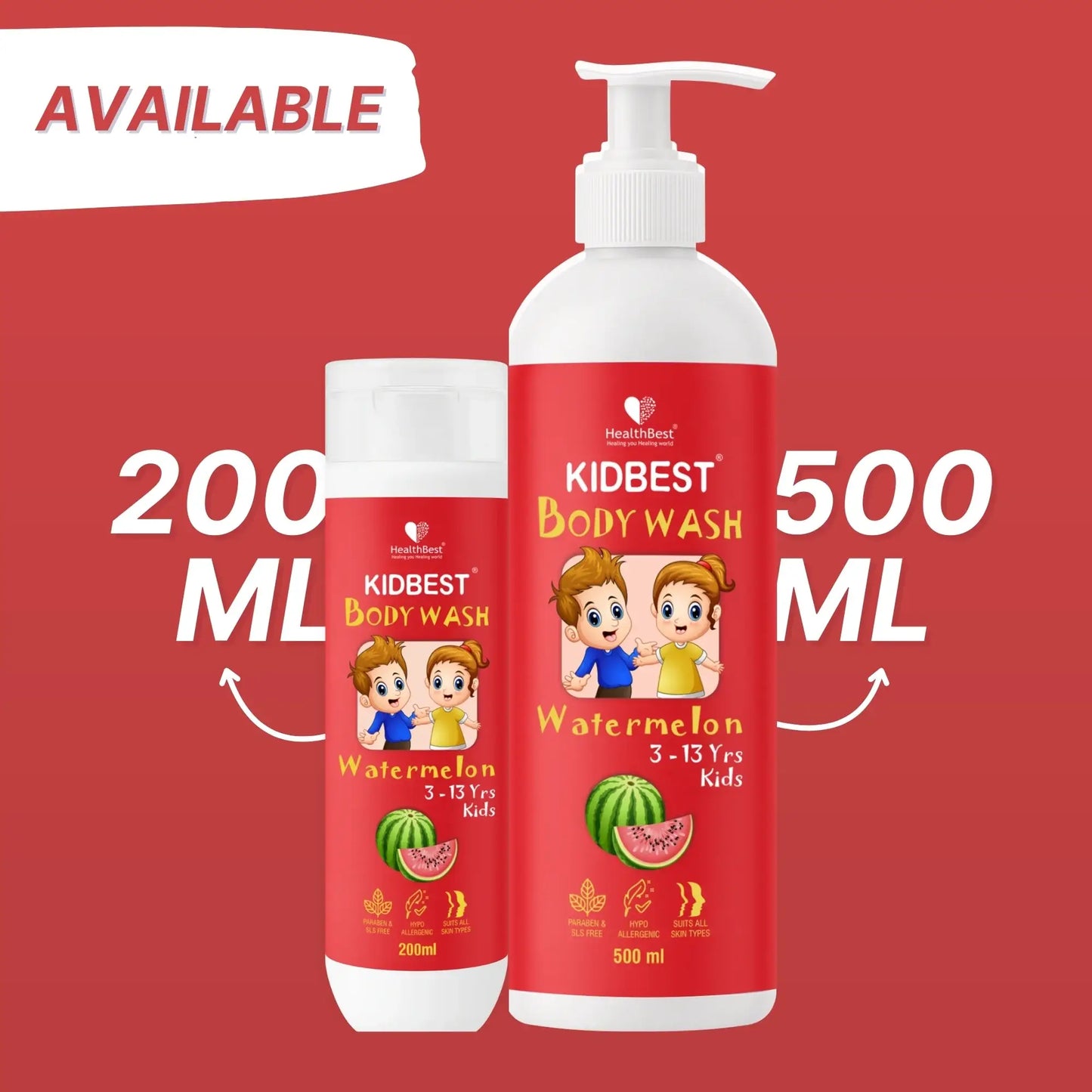 healthbest kids combo body wash