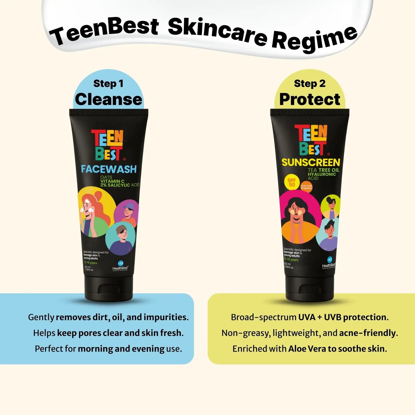 Teens Sunscreen SPF 50 PA++++