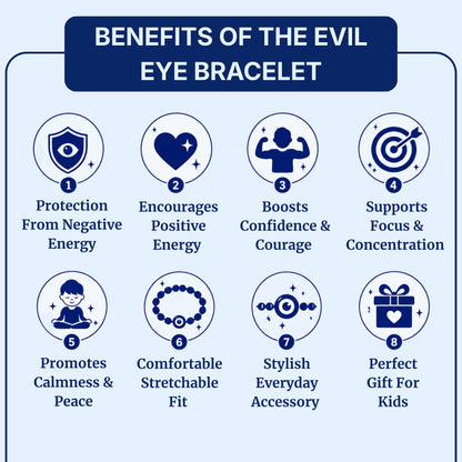 Kids Evil Eye Bracelet