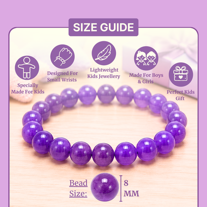 Kids Amethyst Bracelet