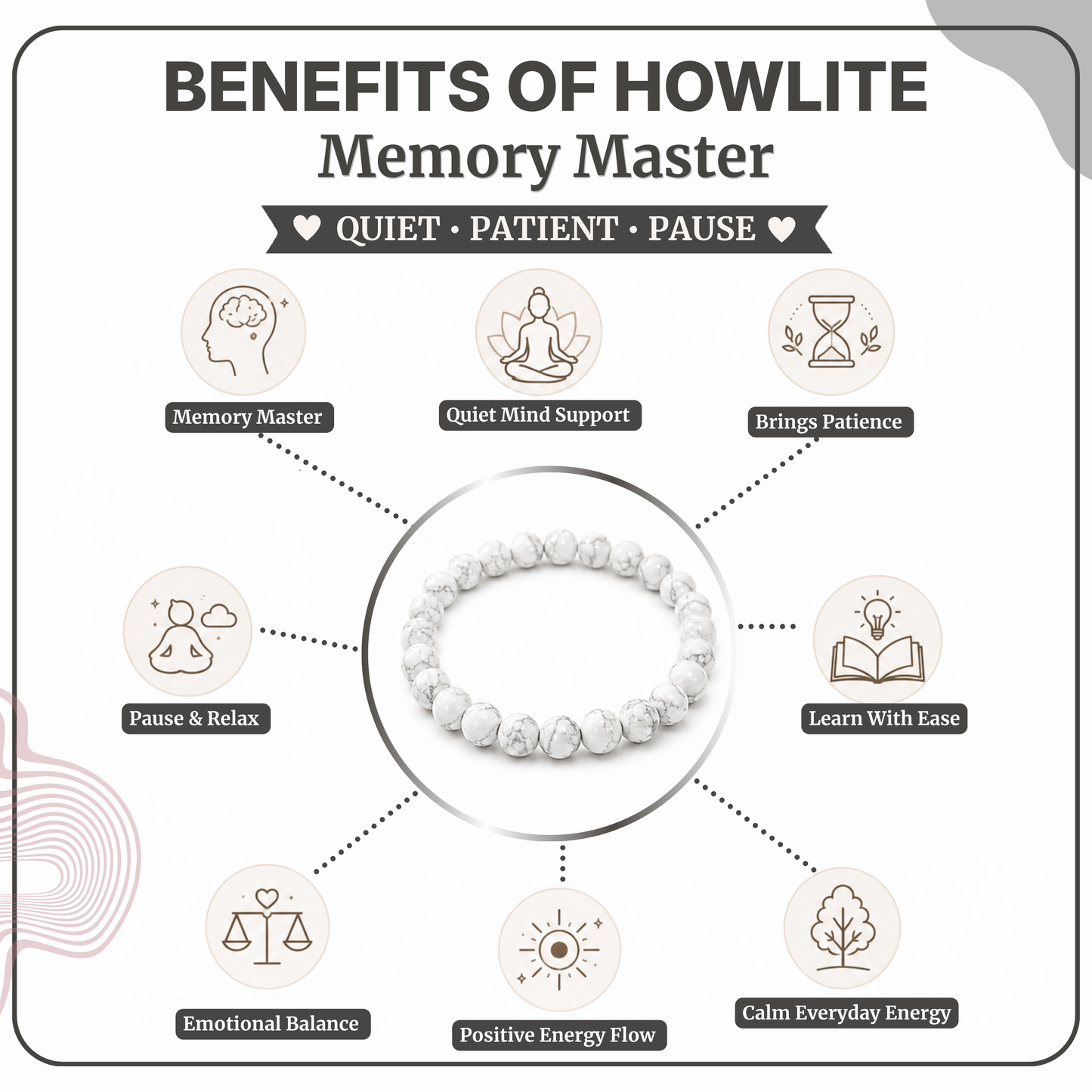 Howalite Bracelet
