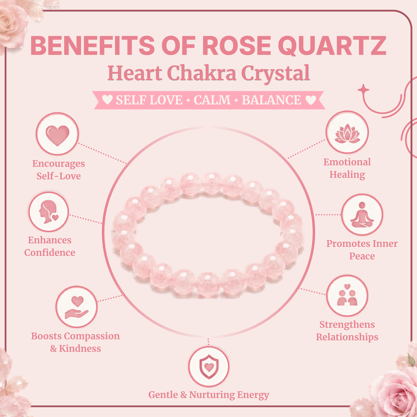 Rose Quartz Bracelet