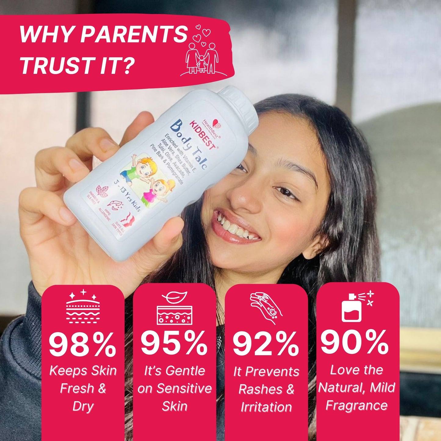 Kids Body Talc