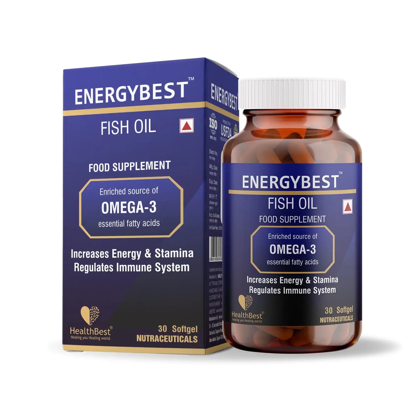 Omega-3 Fish Oil 30 Soft Gel Capsules