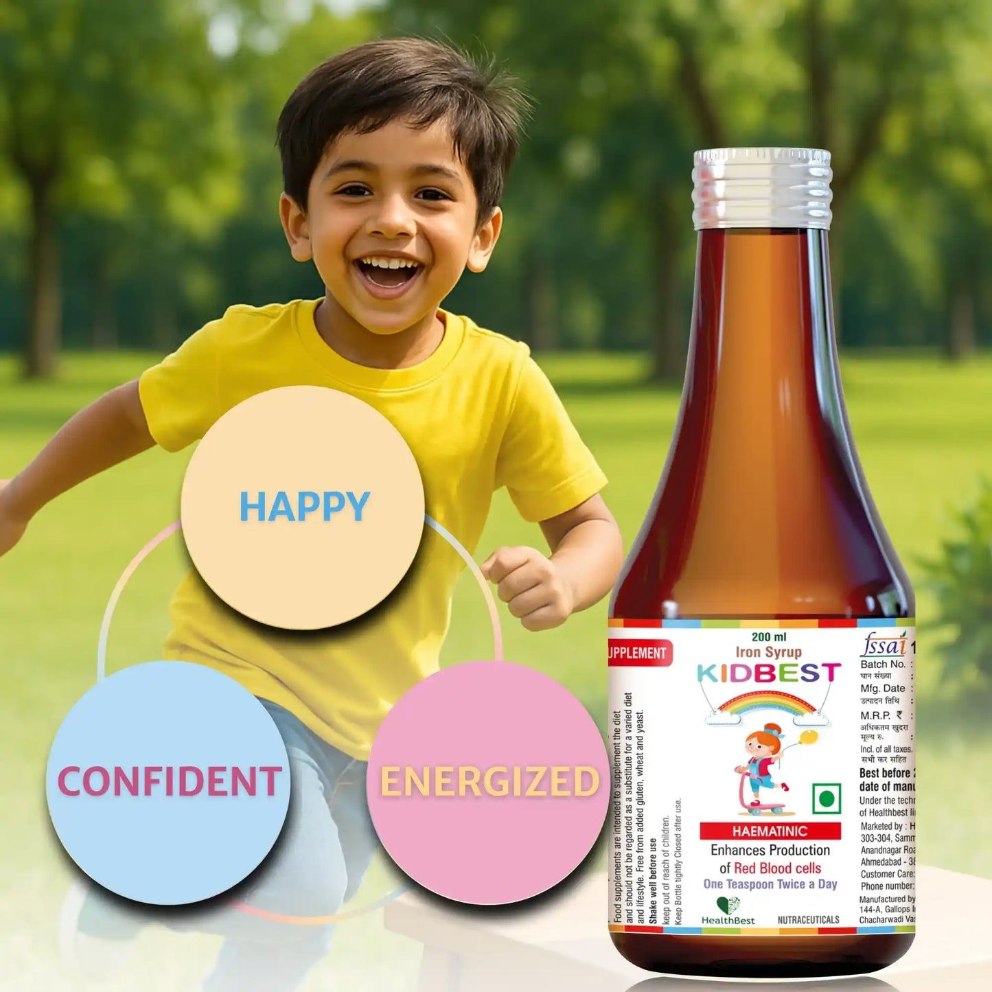 healthbest kids energized iron syrup