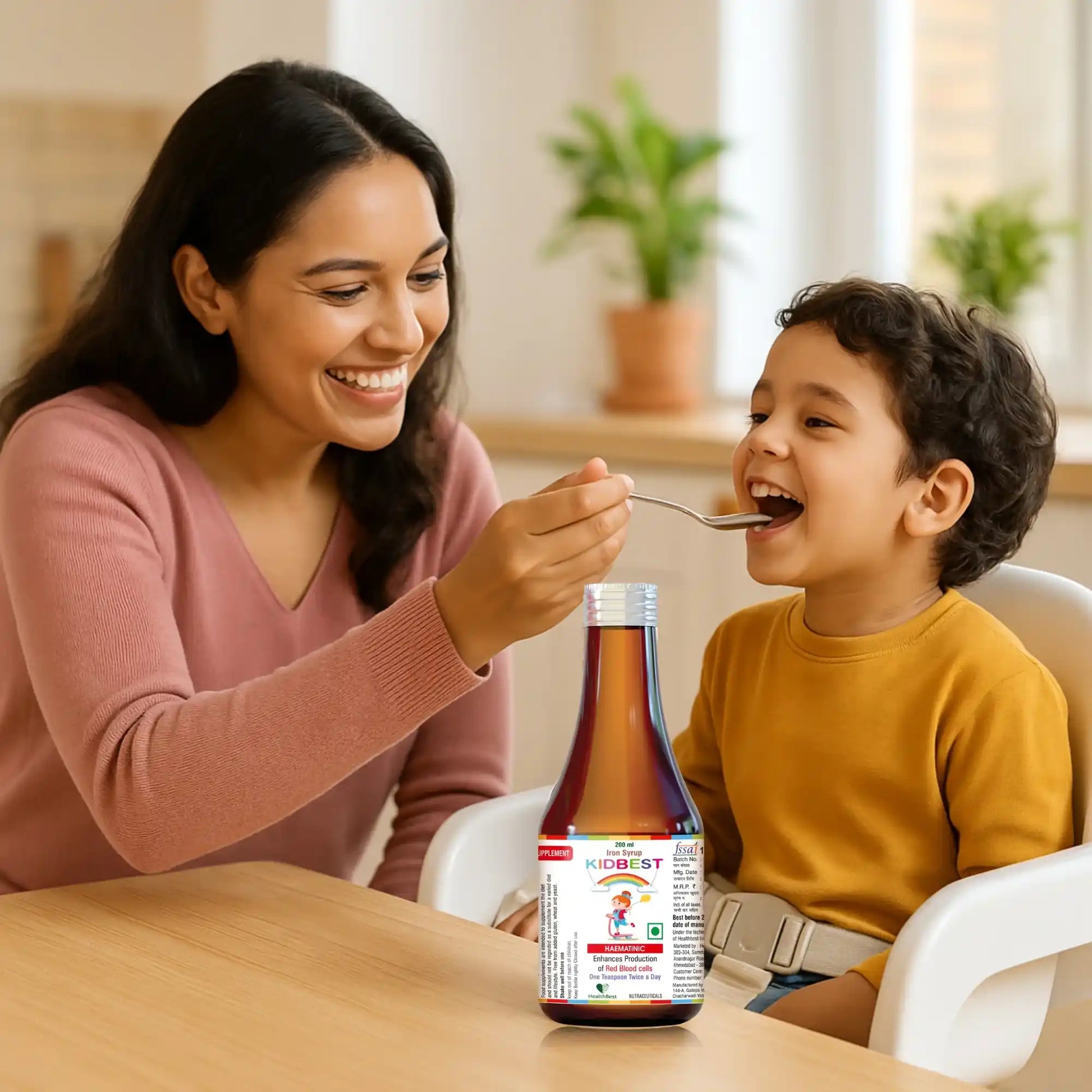 healthbest kids growth iron syrup