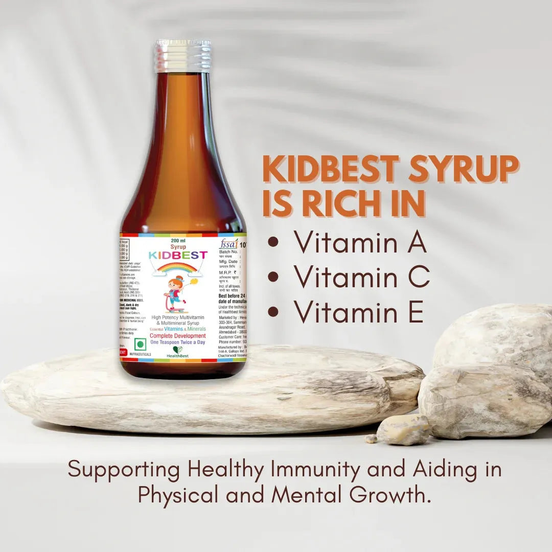 healthbest kids multivitamin with vitamin c