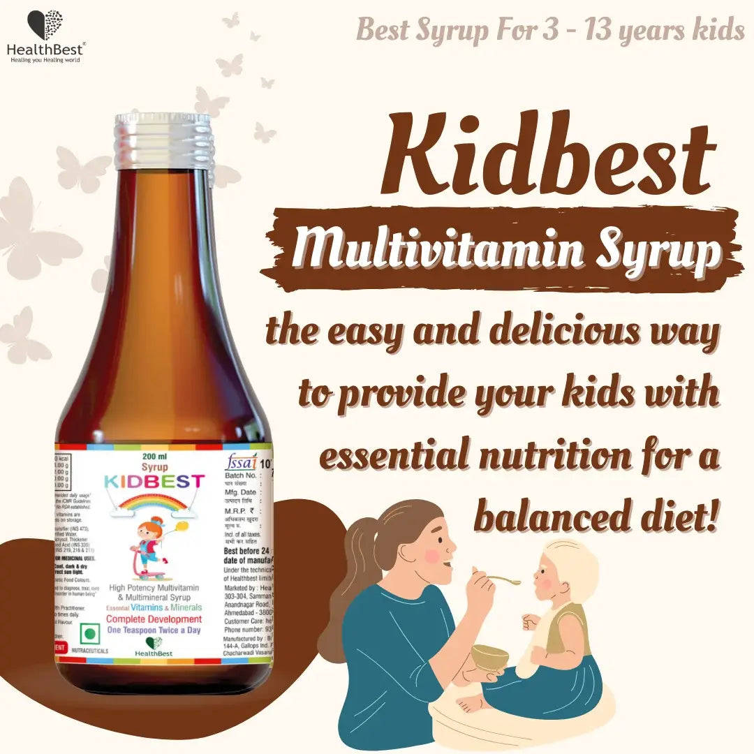 healthbest kids delicious multivitamin syrup