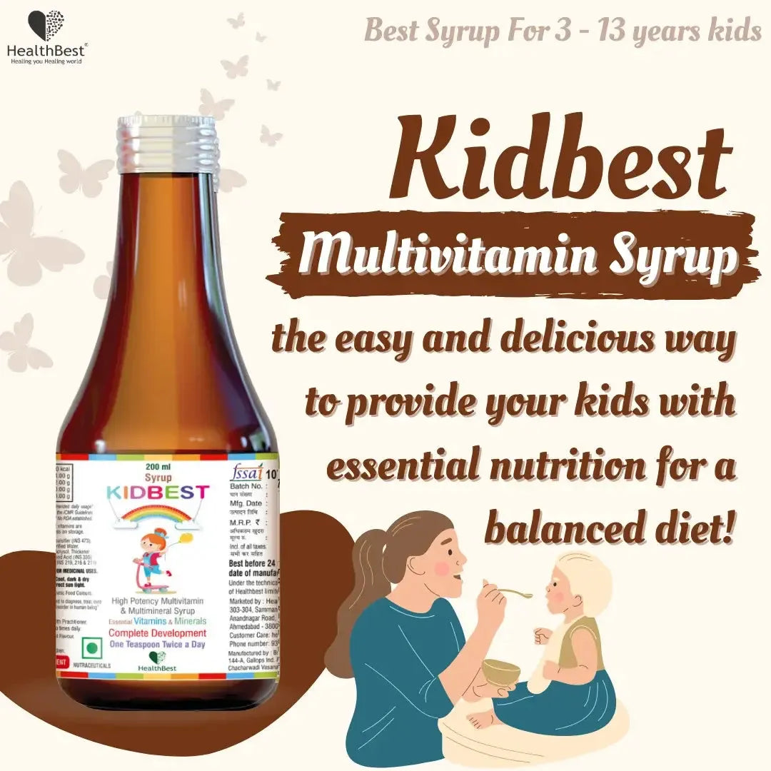 healthbest kids delicious multivitamin syrup