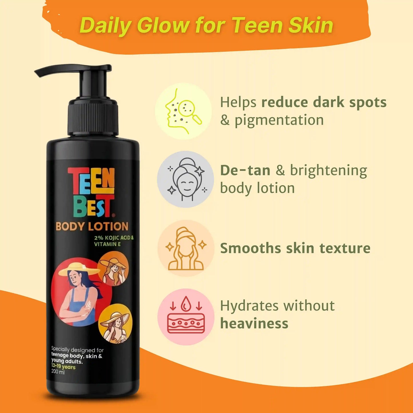 Summer Body Lotion For Teens