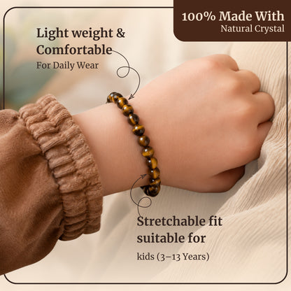 Kids Tiger Eye Bracelet