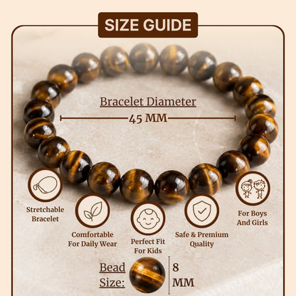 Kids Tiger Eye Bracelet