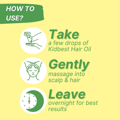healthbest how to use kids hair oil