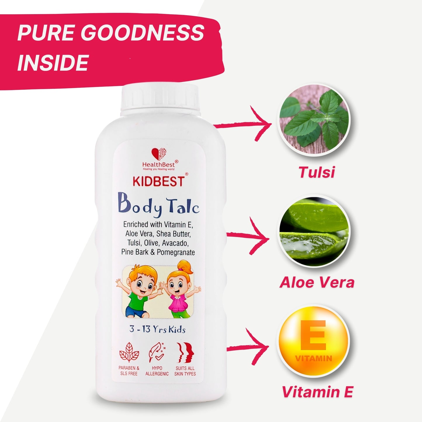 Kids Body Talc