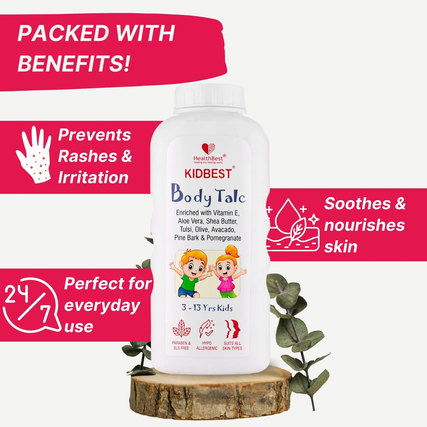 Kids Body Talc