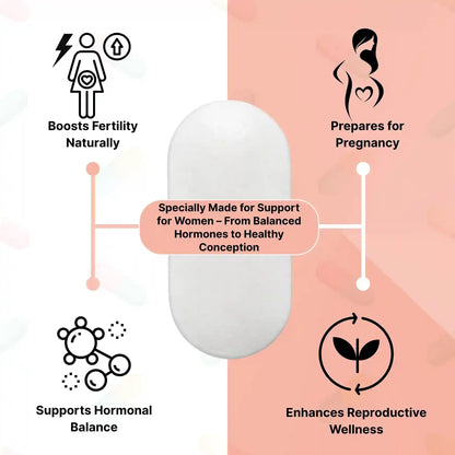 healthbest naturally boost fertility tablets for women