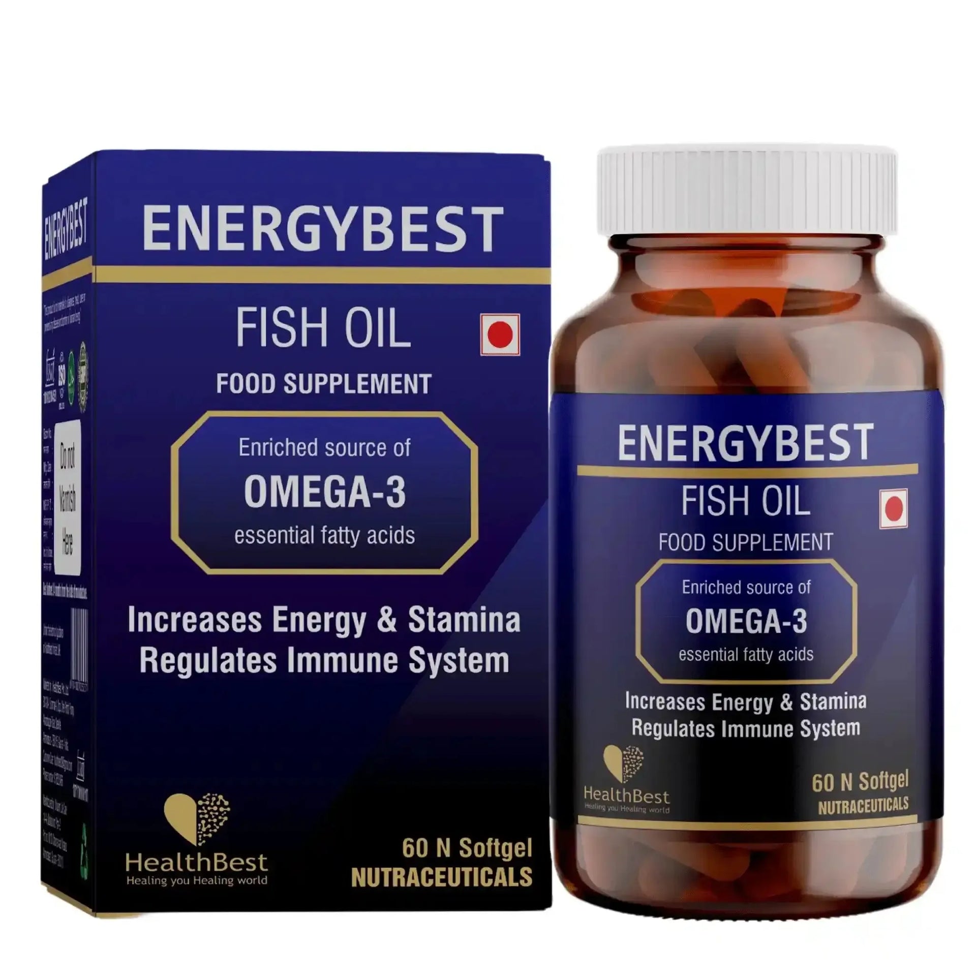 Omega-3 Fish Oil Soft Gel Capsules
