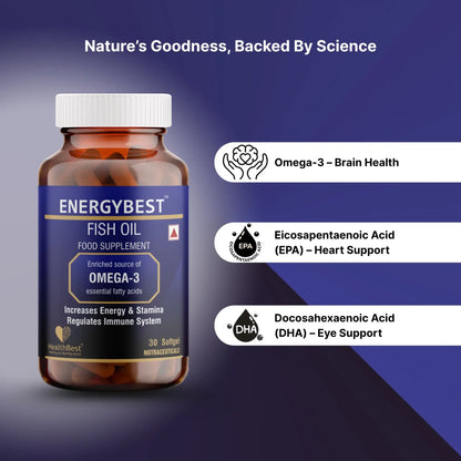 Omega-3 Fish Oil 30 Soft Gel Capsules