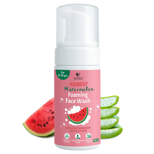 Kids Watermelon Foaming Face Wash