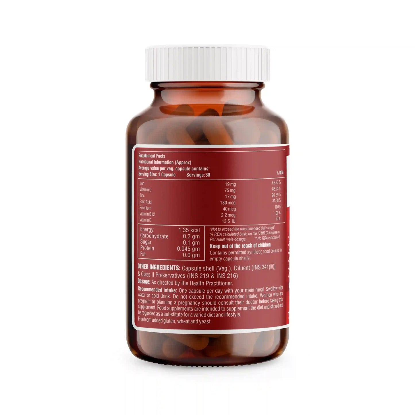 Haemobest Iron Supplement 30 Capsules