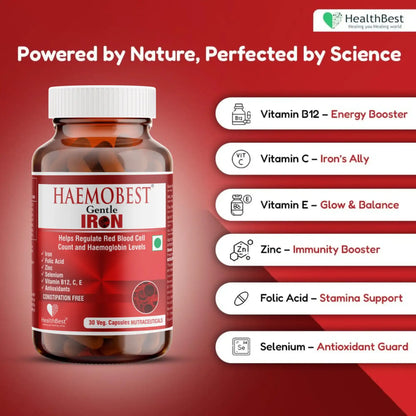 Haemobest Iron Supplement 30 Capsules