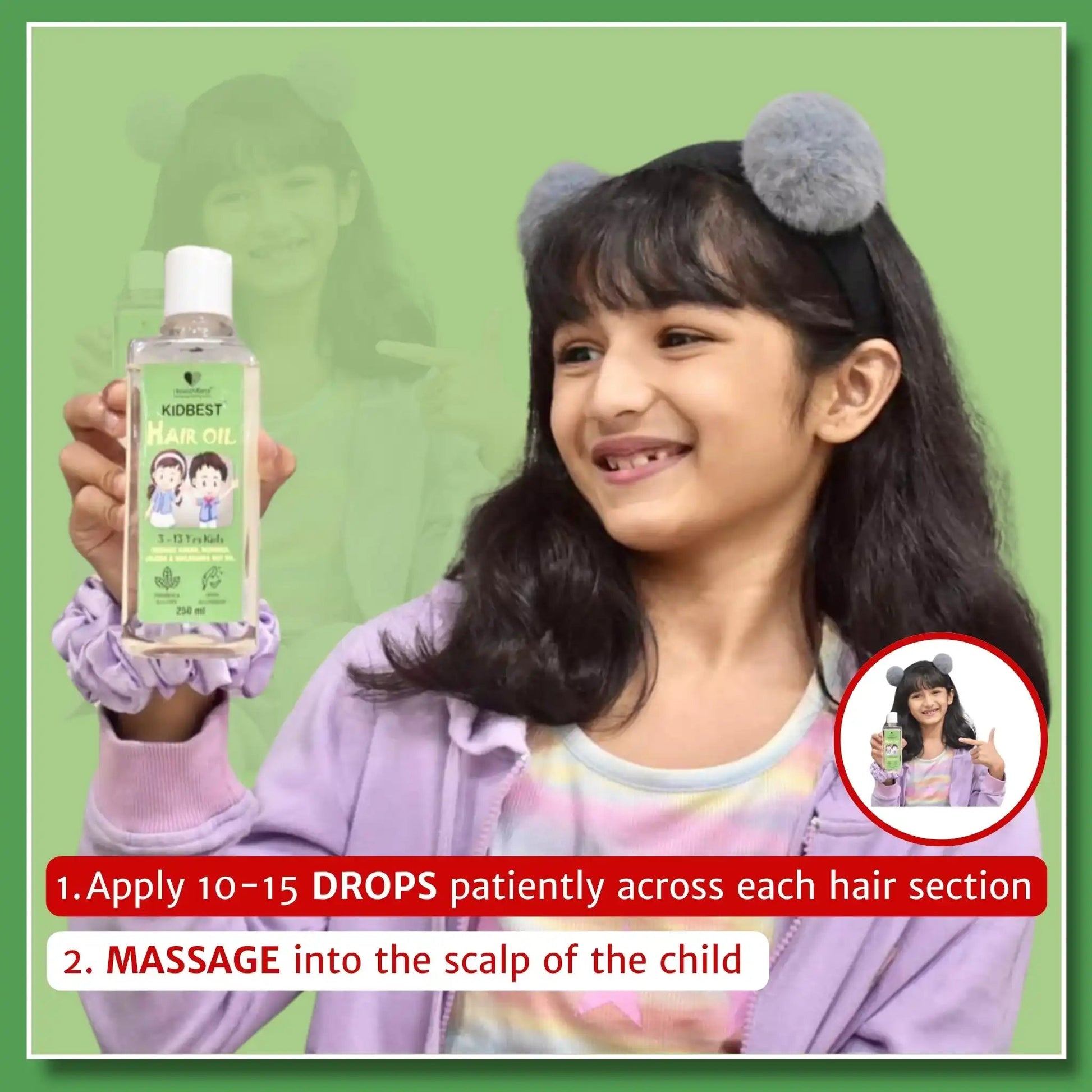 Kids Hair Oil - HealthbestKid's Cosmetic