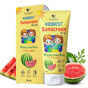 healthbest kids watermelon sunscreen