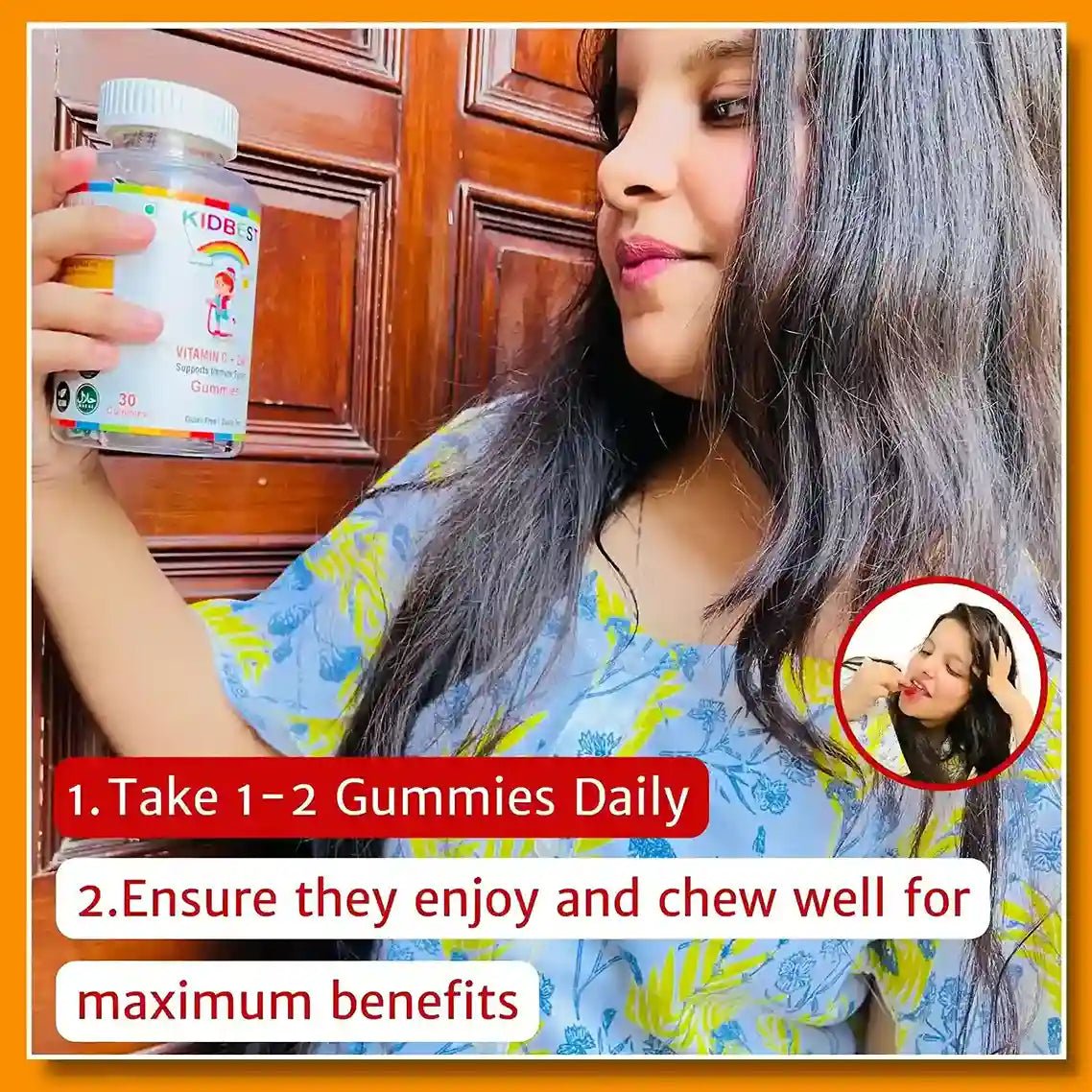 Kids Vitamin C + Zinc Gummies - Healthbestkids Gummies