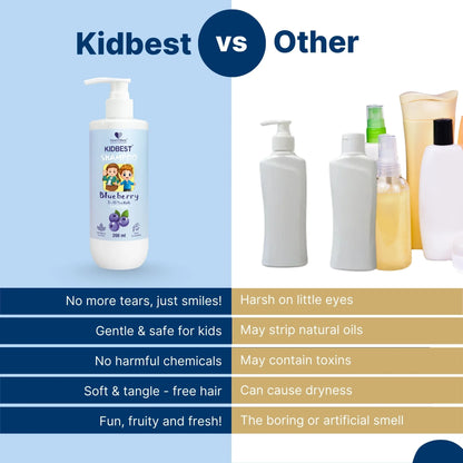 healthbest kids tangle free hair shampoo