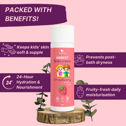 Kids Strawberry Body Lotion 200ml
