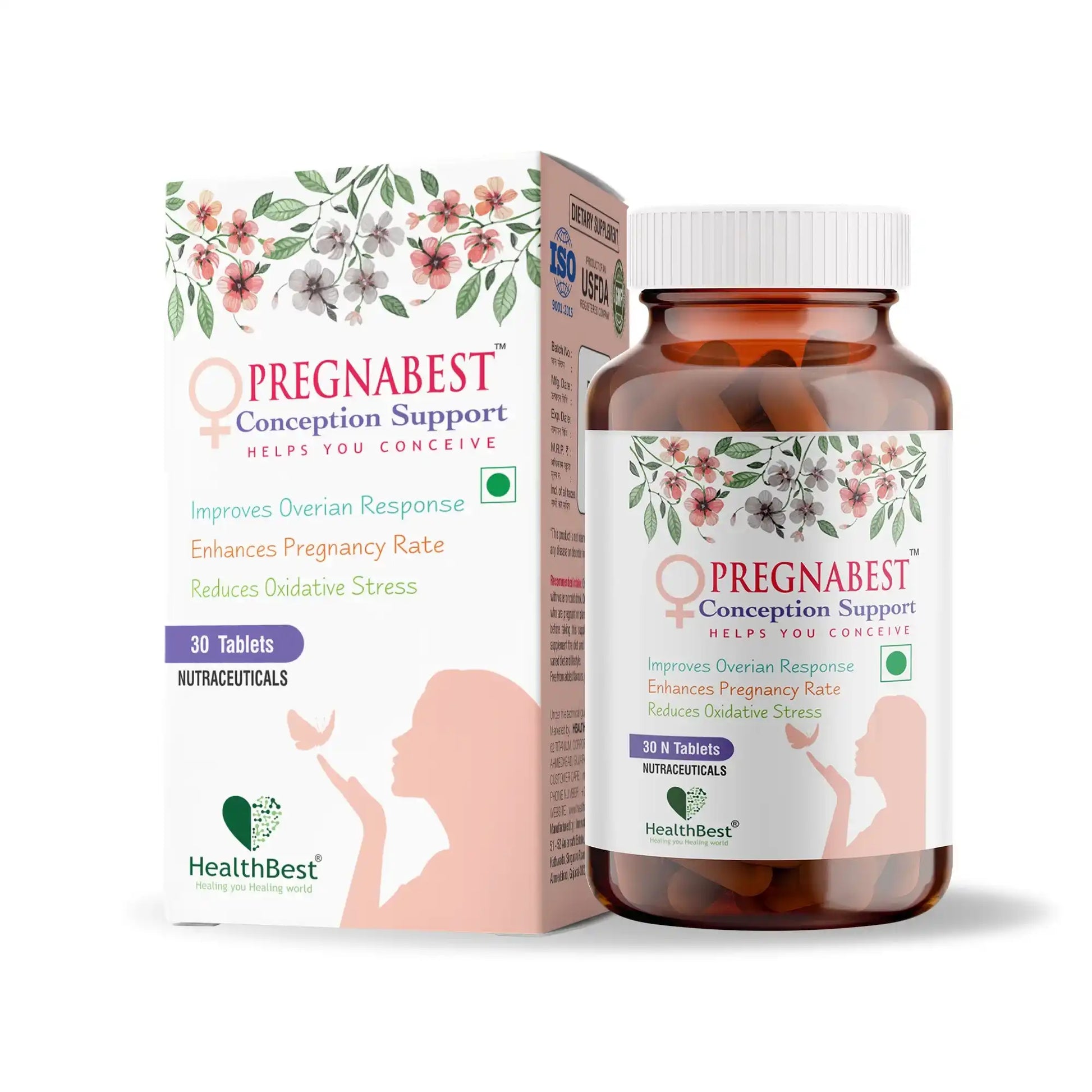 healthbest conception support tablets for women