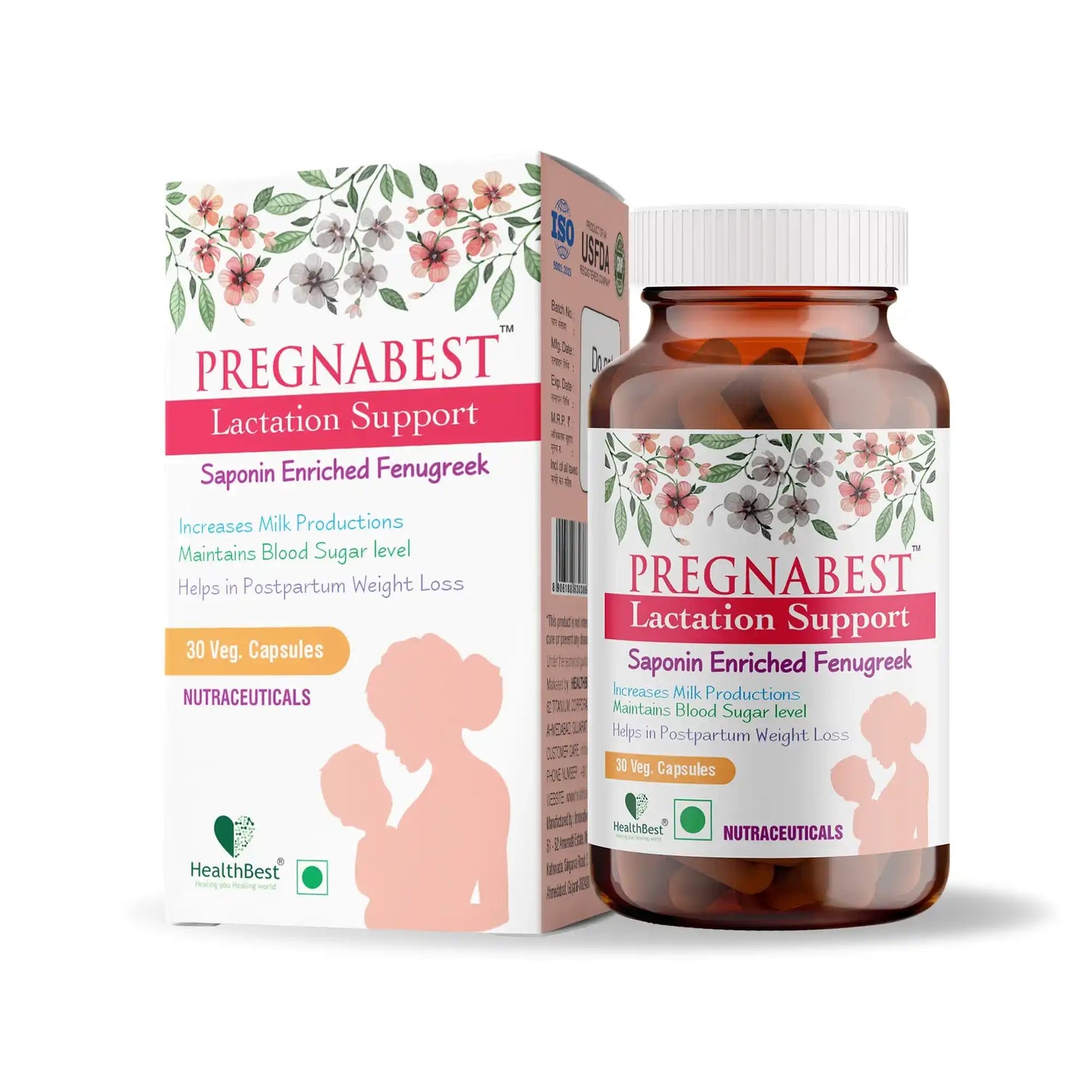 healthbest lactation support capsule for women