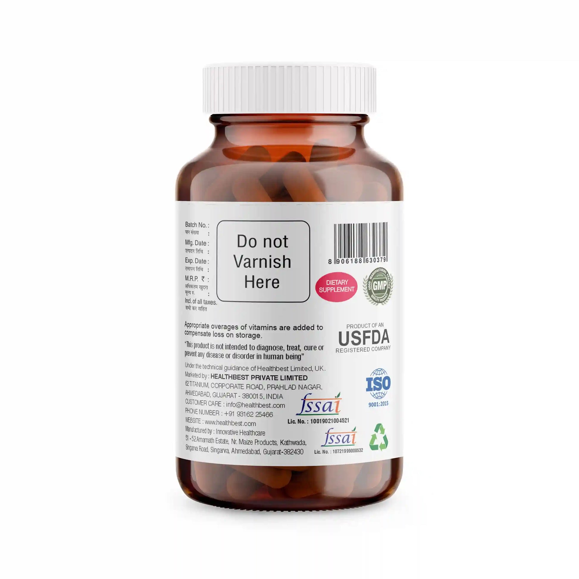 healthbest multivitamin tablet with vitamin c