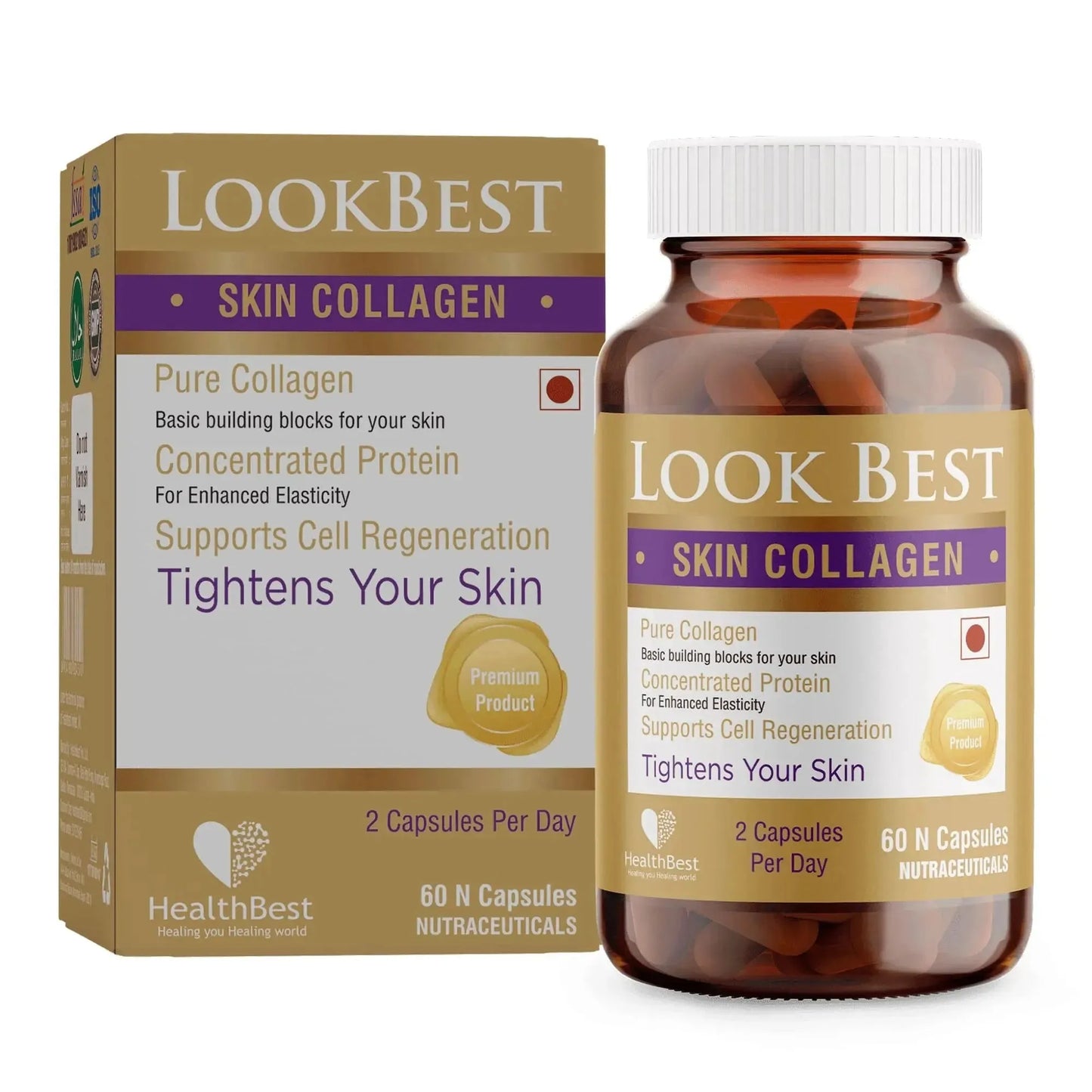 healthbest skin collagen capsules