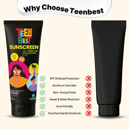 Teens Sunscreen SPF 50 PA++++